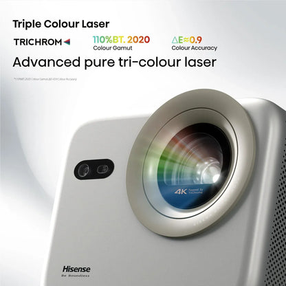 Hisense M2-PRO 4K Trichroma Laser Mini Projector 65-200 inch - M2-PRO
