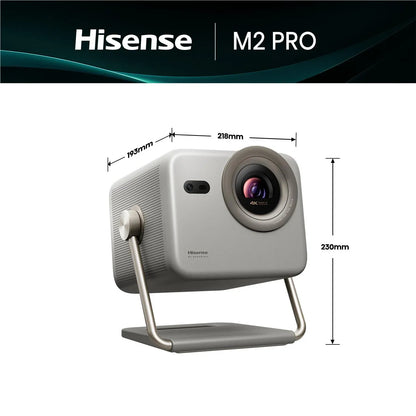 Hisense M2-PRO 4K Trichroma Laser Mini Projector 65-200 inch - M2-PRO