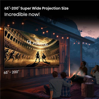 Hisense M2-PRO 4K Trichroma Laser Mini Projector 65-200 inch - M2-PRO