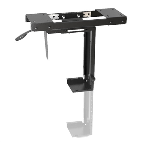 Brateck Adjustable Under-Desk ATX Case Mount with Sliding track, Up to 10kg,360° Swivel （LS）, CPB-5