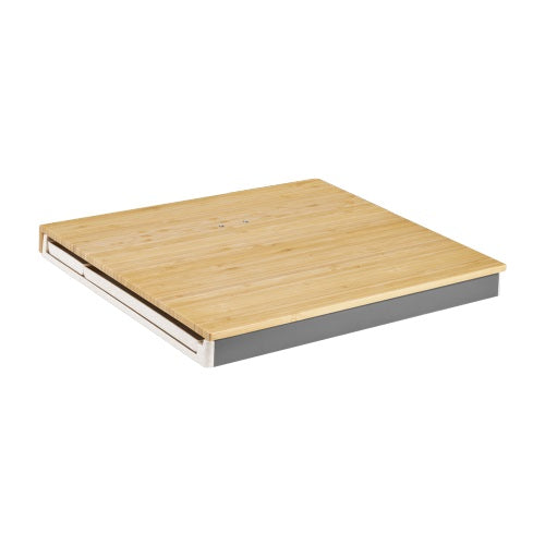 Brateck 2-in-1 Desktop Storage Box, 402x346x36mm, Weight Capacity: 5kg, Removeable Tray: organizes and stores small items (LS), DEO03-1