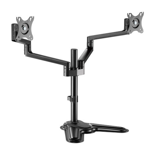 Brateck Premium Aluminum Articulating Monitor Stand Fit Most 17'-32' Monitor Weight Capacity Up to 8KG VESA 75x75,100x100 (LS), LDT72-T024