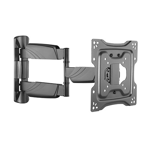 Brateck Elegant Full-Motion TV Wall Mount For 23'-42' up to 35KG, VESA Compatible: 75x75,100x100,200x100,200x200, Fine Texture Black (LS), LPA50-223