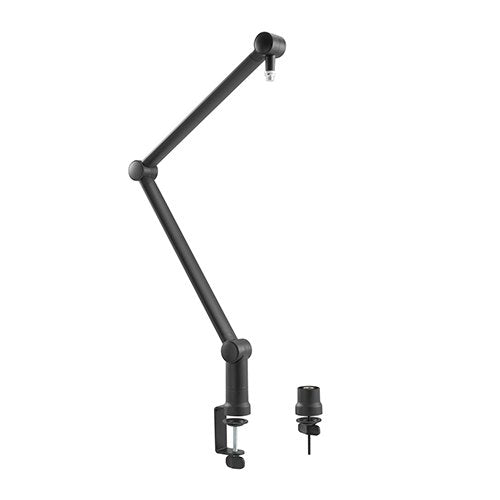 Brateck Professional Microphone Boom Arm Stand, 360° Rotatable Boom, Clip-On Cable Holder, Foldable Scissor Arm Design(LS), MDS06-1