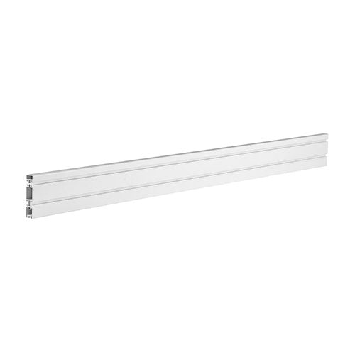 Brateck Aluminum Slatwall Panel, Weight Capacity 40kg-Matte White, Must be installed with MABT-SW02-3 (desk) or MABT-SW02-4 (wall) (LS), SW01-3