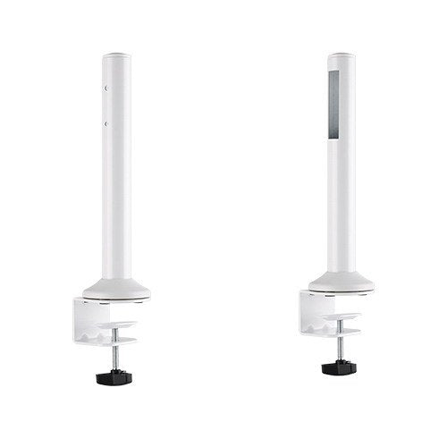 Brateck Slatwall Desk Mounting Pole,Work with Slatwall Panel for Creating Desk-Mounted Slat Wall System( Two poles included) (LS), SW02-3