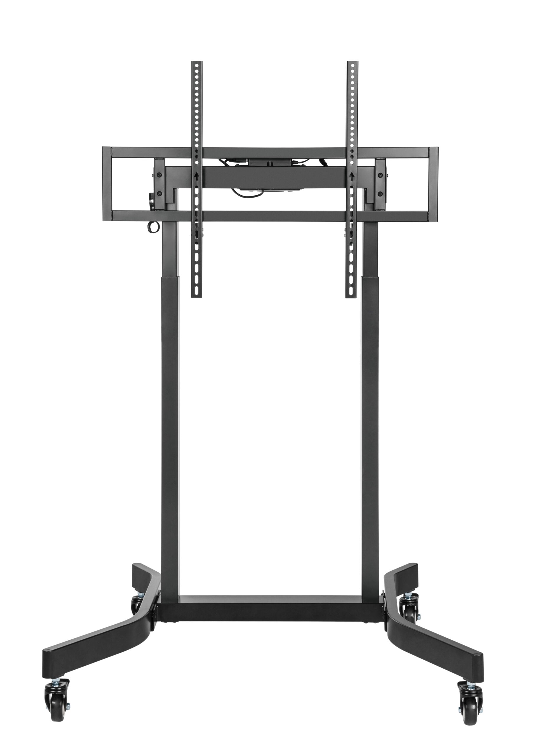 Brateck Standard Motorized TV Cart Fit 55'-100' Up to 120kg- Matte Black , VESA Compatible: 200x200 up to 800x600 ï¼ˆLSï¼‰, TTL14-68FW-BLK