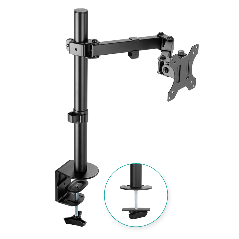 mbeat activiva ErgoLife Single Monitor Screen Double Joint Monitor Arm Fit Screen Screen:13''- 32'' Detachable VESA Net Weight3kg, ACA-BMA-SC01K