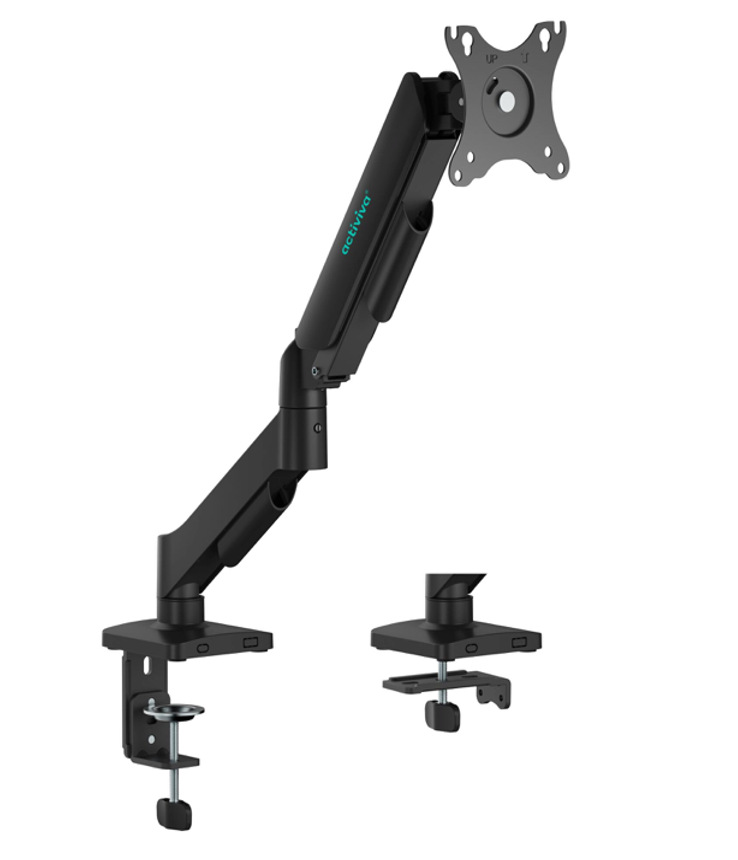 mbeat Activiva Ergolife Single-Screen Gas Spring Monitor Arm allows you to smoothly adjust the height angle and tilt of your screen with minimal, ACA-MMA-SGC22K