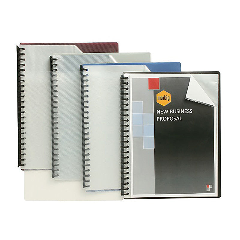 Mbg D/Book A4 RF Clr Grn Bx12