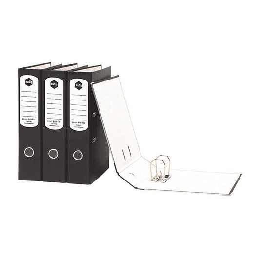 Mbg L/A PaperSpine FC Blk Bx10
