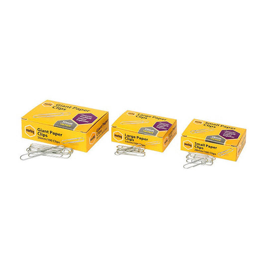 Mbg Paper Clips 28mm Bx100SL10