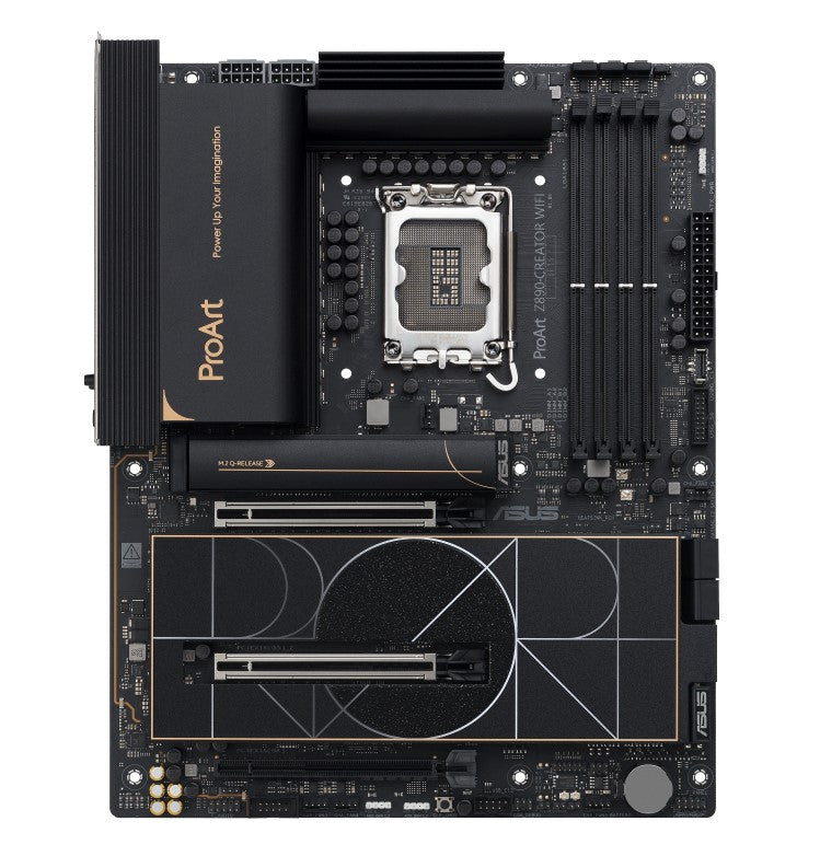 ASUS ProArt Z890-CREATOR WIFI MB, Z890, 4x DDR5, 3x PCI-E 5.0/4.0 x16, 5x M.2, 4x SATA3, 6x USB-A 3.2, 3x Thunderbolt, HDMI 2.1, ATX, 12.5GbE, WIFI 7