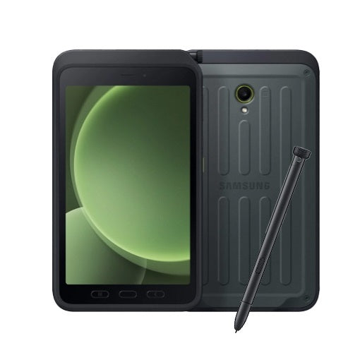 Samsung Galaxy Tab Active5 5G 128GB EE - Green *AU STOCK*, 8', Octa-Core, 6GB/128GB, 13MP/5MP, S Pen, Android, 5050mAh, 3 Years Warranty, SM-X306BZGASTS