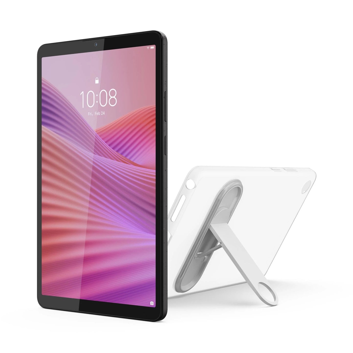 Lenovo Tab One Wi-Fi 8.7' 4GB/64GB with Clear Case - Luna Grey (ZAF00091AU)*AU STOCK*, 8MP/2MP, Android, 5100mAh, 1 Year Warranty