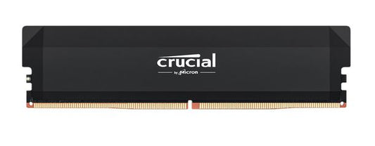 Micron (Crucial) Crucial Pro 16GB (1x16GB) DDR5 UDIMM 6000MHz CL36 Black Heat Spreader Overclocking Support Intel XMP AMD Ryzen Desktop PC Gaming Memory, CP16G60C36U5B
