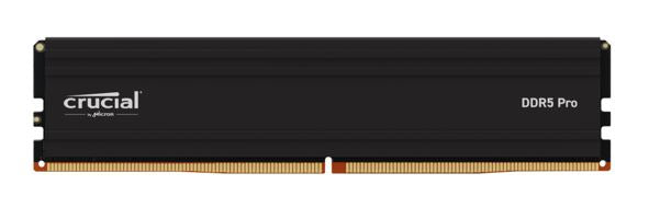 Micron (Crucial) Crucial Pro 16GB (1x16GB) DDR5 UDIMM 6000MHz CL48 Black Heat Spreader Support Intel XMP AMD Ryzen Desktop PC Gaming Memory ~CT16G48C40U5 CT16G56C46U5, CP16G60C48U5