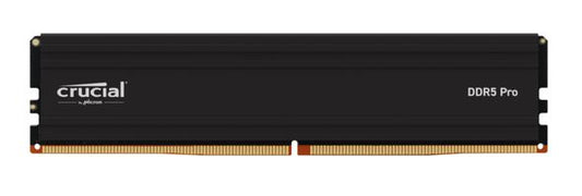 Micron (Crucial) Crucial Pro 16GB (1x16GB) DDR5 UDIMM 6000MHz CL48 Black Heat Spreader Support Intel XMP AMD Ryzen Desktop PC Gaming Memory ~CT16G48C40U5 CT16G56C46U5, CP16G60C48U5