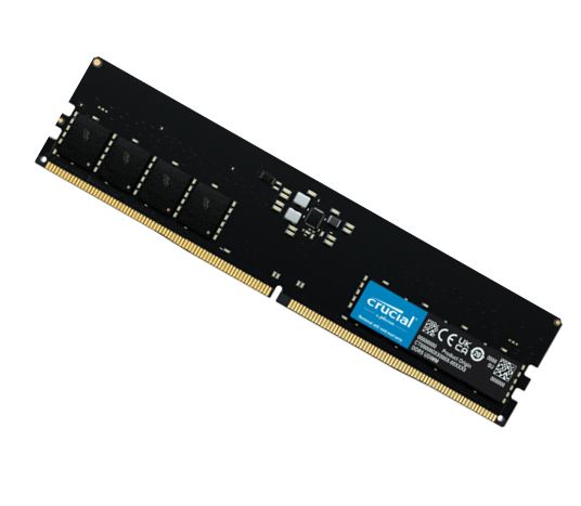 Micron (Crucial) Crucial 32GB (1x32GB) DDR5 UDIMM 4800MHz CL40 Desktop PC Memory, CT32G48C40U5