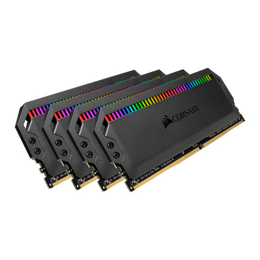 Corsair Dominator Platinum RGB 64GB (4x16GB) DDR4 3200MHz C16 XMP 2.0 White Desktop PC Gaming Memory (LS> CMT32GX4M2E3200C16, CMT64GX4M4E3200C16