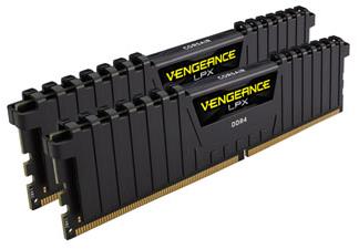 Corsair Vengeance LPX 32GB (2x16GB) DDR4 2666MHz C16 Desktop Gaming Memory Black(LS), CMK32GX4M2A2666C16