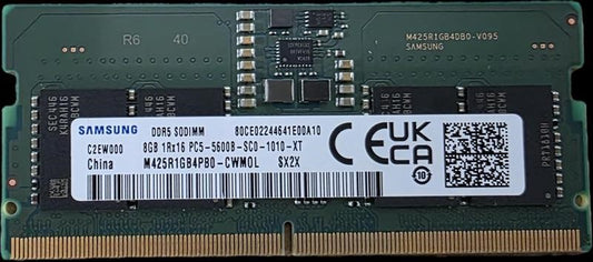 Astrotek Samsung OEM 8GB (1x8GB) DDR5 SODIMM 5600MHz C46 1.1V Notebook Laptop Memory (ex-demo) 3yr wty ~similar to Hynix / Crucial 8GB CT8G56C46S5, M425R1GB4PB0-CWM