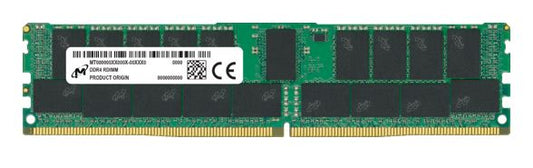 Micron (Crucial) Micron 64GB (1x64GB) DDR4 RDIMM 3200MHz CL22 2Rx4 ECC Registered Server Memory 3yr wty, MTA36ASF8G72PZ-3G2R