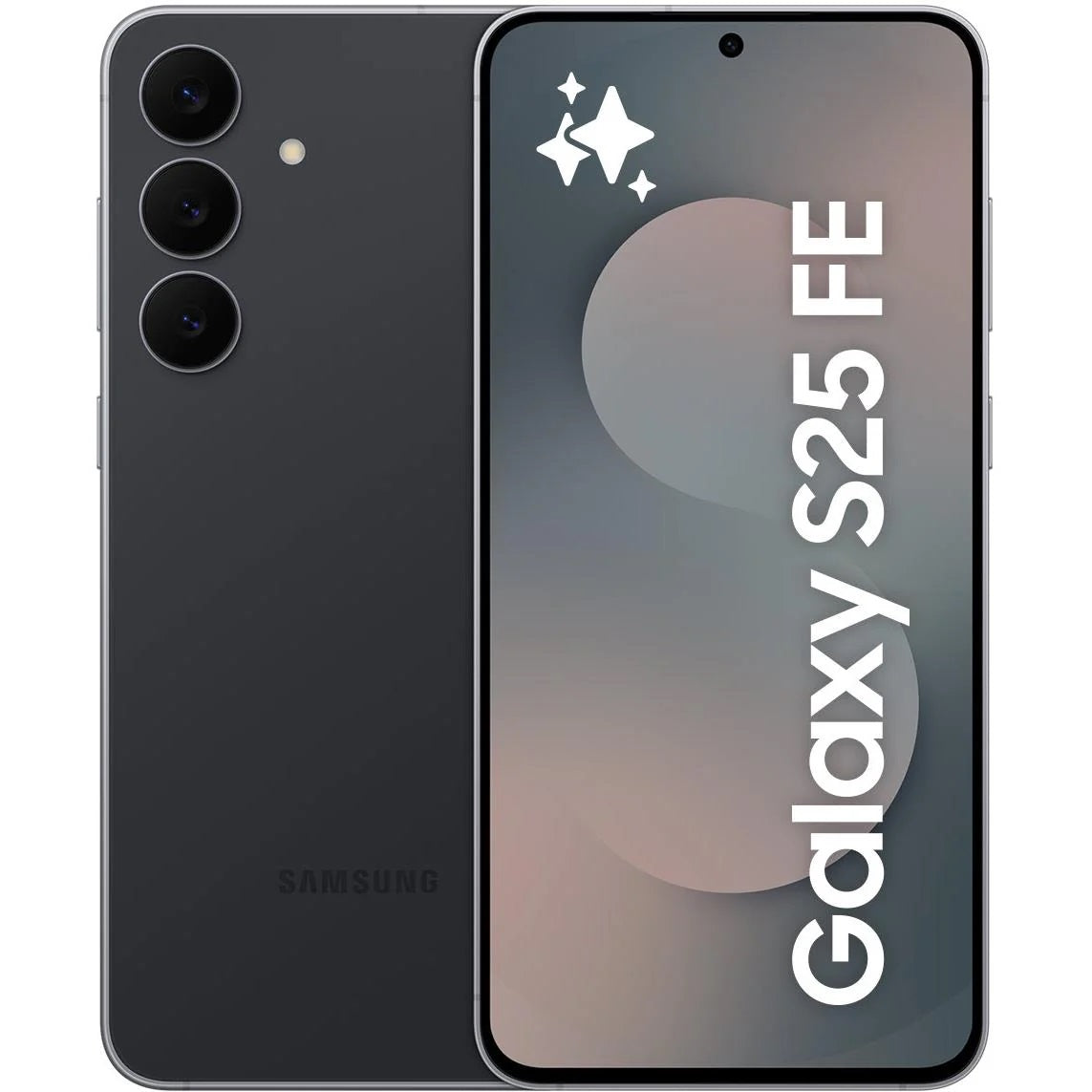 Samsung Galaxy S25 FE 5G 128GB - Jet Black *AU STOCK*, 6.7', Full HD+, 120Hz, 8GB/128GB, 50MP/12MP, Single+ eSIM, AI, 4900mAh, 2 Years Warranty, SM-S731BZKAATS