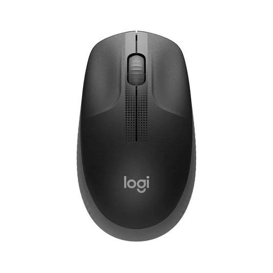 Logitech M190 Full-Size Wireless Mouse - Charcoal, 910-005913