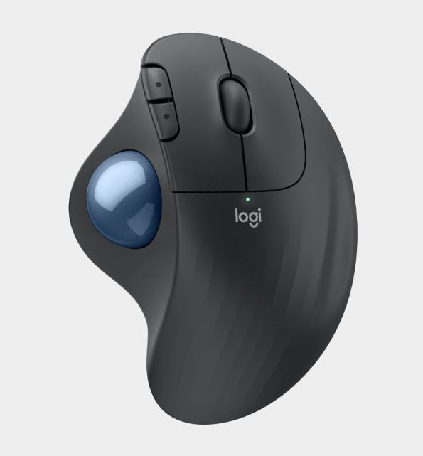 Logitech Ergo M575S Trackball Wireless Mouse Certified by ergonomists 400 - 2000 DPI 10 m wireless range Bluetooth Low Energy Technology, 910-007031