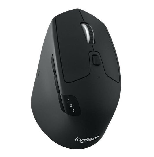 Logitech M720 Triathlon Multi-Device Wireless Bluetooth Mouse with Flow Cross-Computer Control & File Sharing for PC & Mac Easy-Switch up to 3 Devices, 910-004792