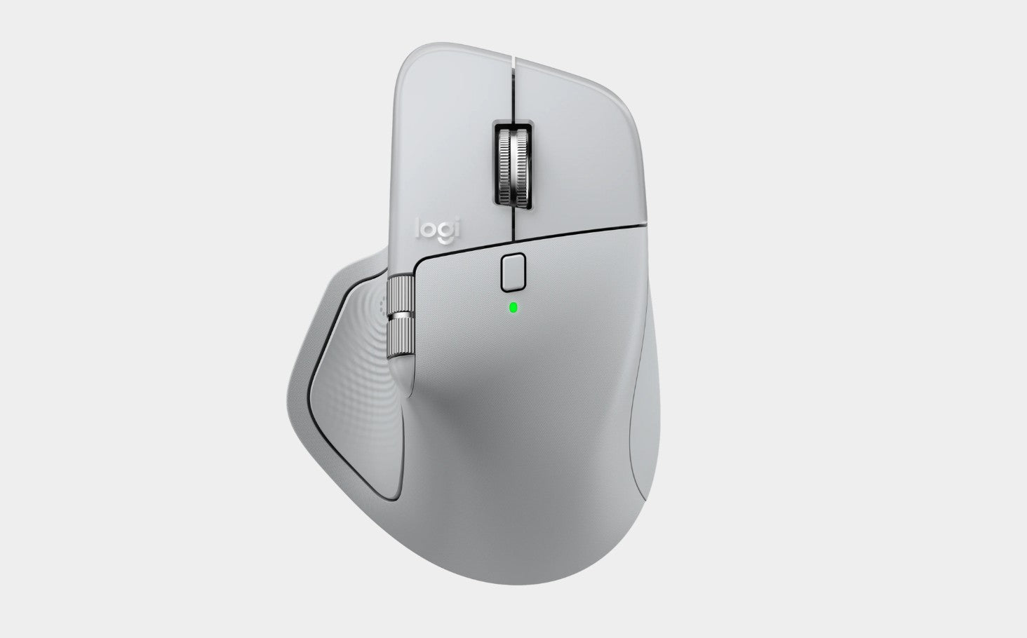 Logitech MX Master 4 Wireless Mouse - Pale Grey, 910-007566