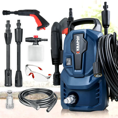 Krapof Mini Electric Pressure Washer 1200W - MINIKPW1200