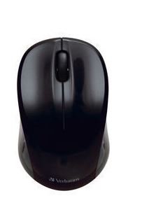 Verbatim **ON SPECIAL** Verbatim GO Nano Black Mouse Wireless Optical, Ultra Compact, 3 Buttons, Nano Receiver, 49042