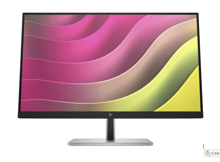 HP E24T G5 23.8'/24' FHD Touchscreen IPS Monitor Anti-Glare 1920x1080 16:9 5ms Height Adjustment Tilt Swivel Pivot 5xUSB Hub DP HDMI VESA 3yrs wty, 6N6E6AA