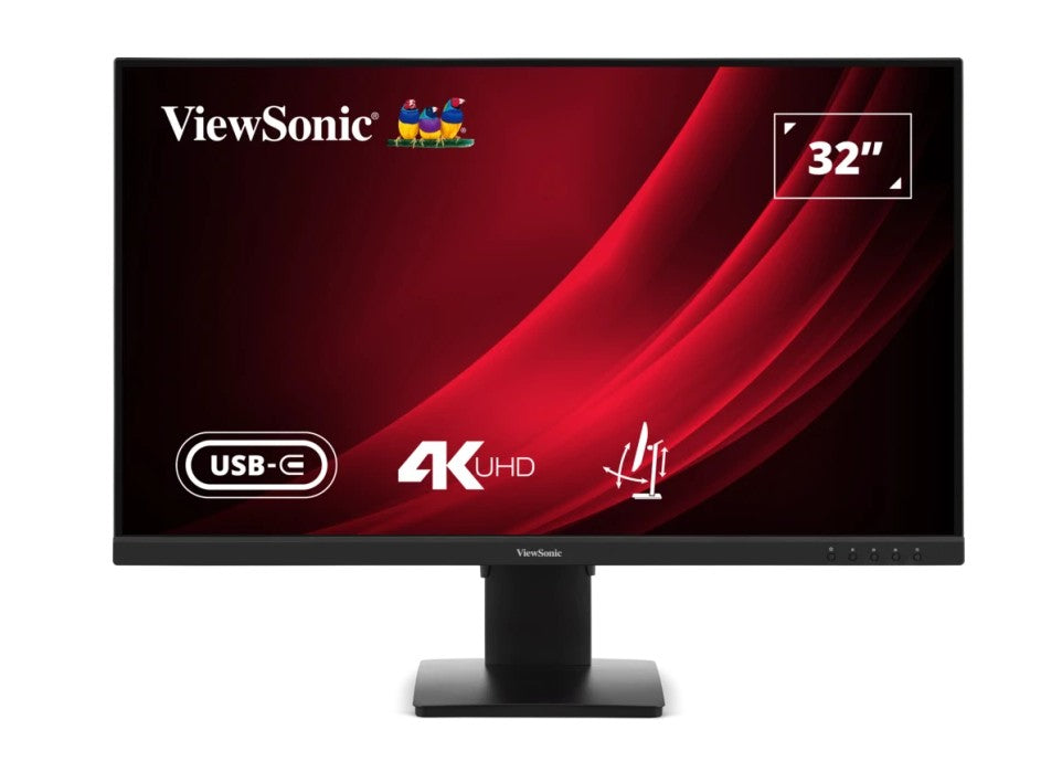 ViewSonic 32' VG 4K SuperClear VA, USB-C, DP, Height Adjust, 3y Advance Replacement, Business Pro Monitor,3YARW, VG3208U-4K