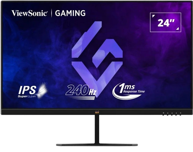 ViewSonic 24' FHD IPS 240Hz, 1ms MPRT, FreeSync & G‑Sync Compatible, HDR10, HDMI/DP Gaming Monitor,3YARW, VX2479A-HD-PRO