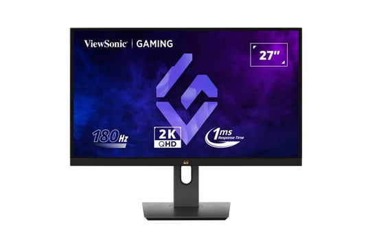 ViewSonic 27' 2560 x 1440 2K QHD 180hz 1ms AMD Freesync HDMI 2.0 x2 DisplayPort x 1 Gaming Monitor,3YARW, VX2758A-2K-PRO-4