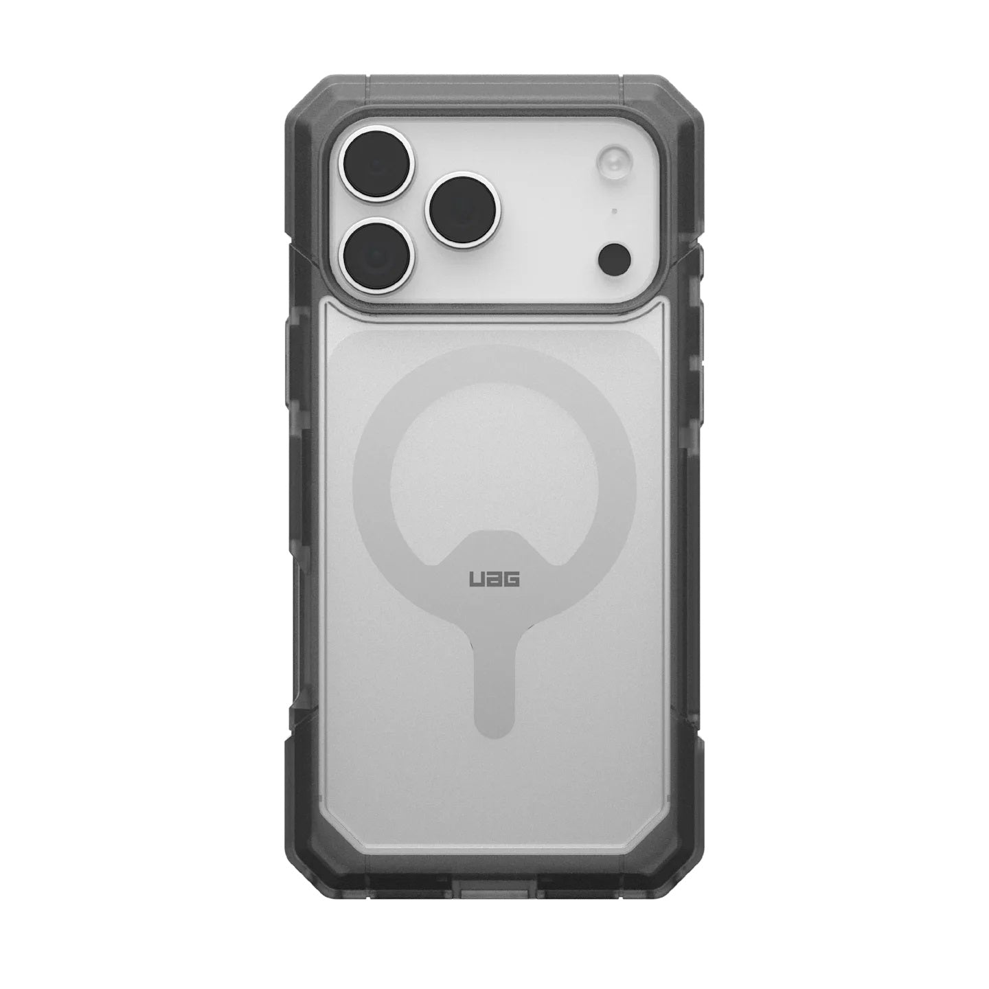 UAG Trooper MagSafe Apple iPhone 17 Pro/ iPhone 2026 (6.3') Rugged Case - Clear/Ash (114521114G31), 30 ft. Drop Protection (9.1M), 10 Years Warranty