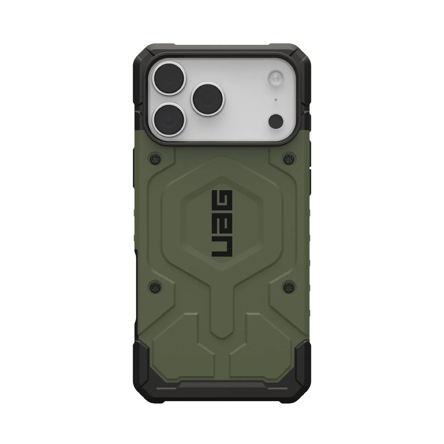 UAG Pathfinder MagSafe Apple iPhone 17 Pro/ iPhone 2026 (6.3') Rugged Case - Olive (114548117272), 18ft. Drop Protection (5.5M), 10 Years Warranty