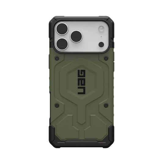 UAG Pathfinder MagSafe Apple iPhone 17 Pro/ iPhone 2026 (6.3') Rugged Case - Olive (114548117272), 18ft. Drop Protection (5.5M), 10 Years Warranty