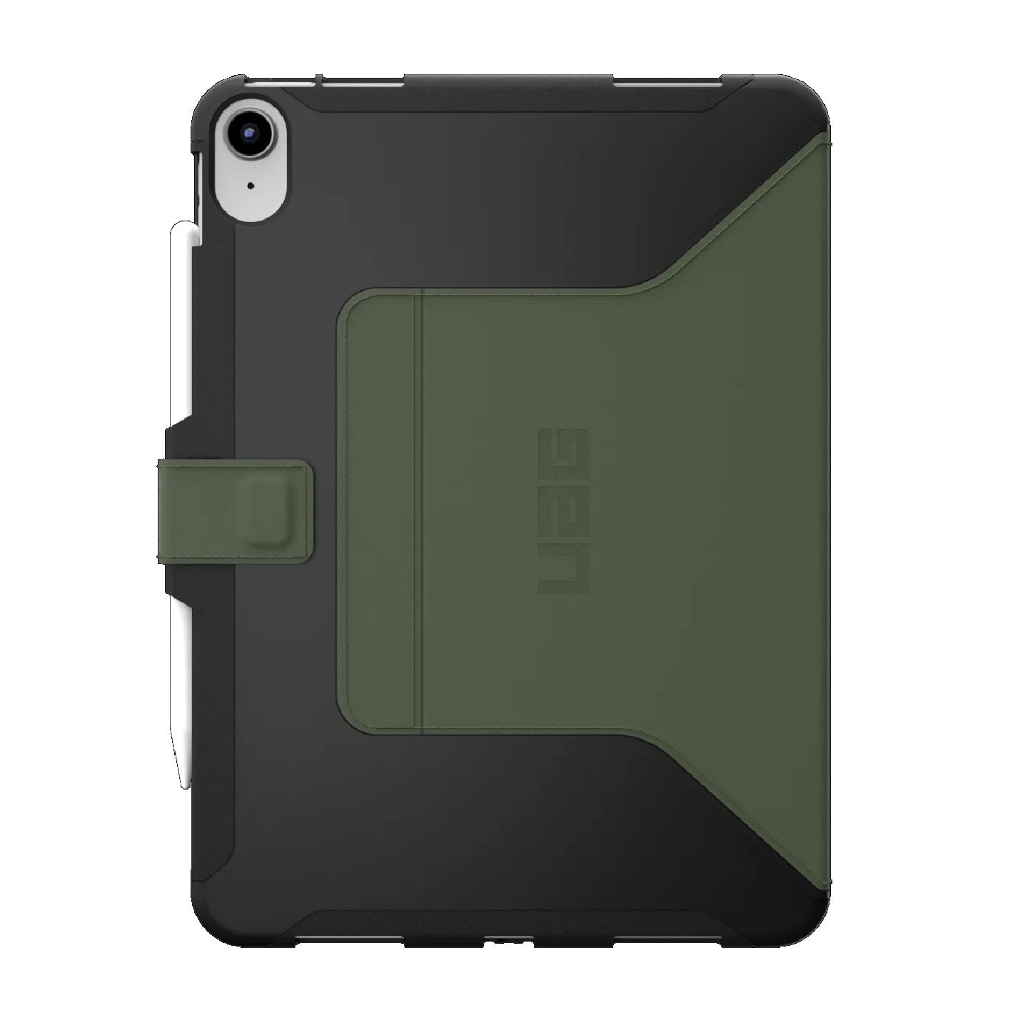 UAG Scout Apple iPad (11.0') 11th Gen (A16) / iPad 10th Gen (10.9') Folio Rugged Case (Black/Olive) - DROP+ Military Standard, 1 Year Warranty, 12339I114072