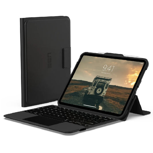 UAG Apple iPad (11.0') 11th Gen (A16) /iPad 10th Gen (10.9') Bluetooth Keyboard with Trackpad Rugged Case (English)- Black/Ash - 1 Year Warranty