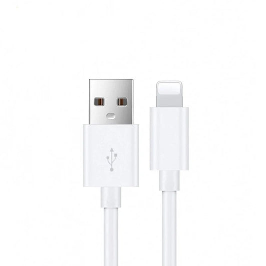 USP Lightning to USB-A Cable (1M) White - Quick Charge & Connect, Fast Charge, Durable & Reliable, Apple iPhone/iPad/MacBook, 2 Years Warranty