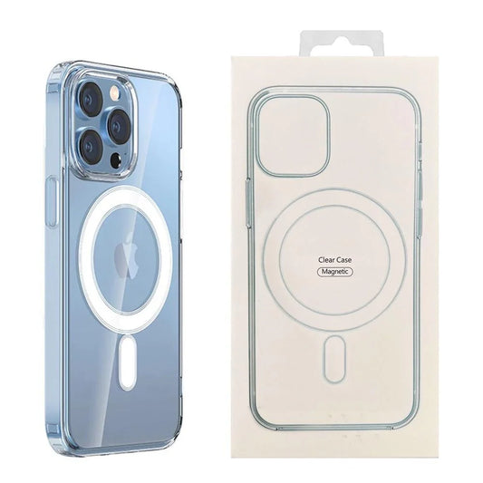 USP Apple iPhone 17 (6.3') Clear Case with MagSafe - Built-in magnets, Scratch Resistant, Crystal Clear,Shockproof, 3 Years Warranty