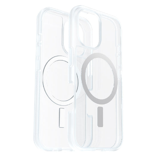 OtterBox React MagSafe Apple iPhone 16 Pro Max (6.9') Case Clear - (77-96261),DROP+ Military Standard,Hard Case with Soft Grip Edges,7 Years Warranty