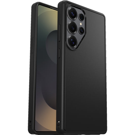 OtterBox React Samsung Galaxy S25 Ultra 5G (6.9') Case Black Crystal (Clear/Black) -(77-97504)),Antimicrobial,DROP+ Military Standard,7 Years Warranty