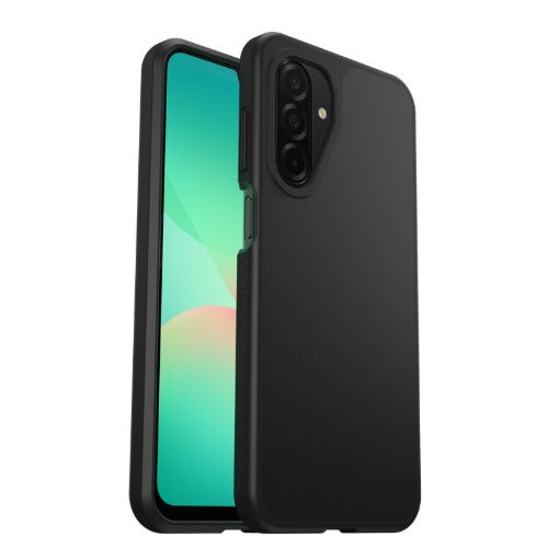 OtterBox React Samsung Galaxy A26 5G (6.7') Case Black - (77-97662)),Antimicrobial,DROP+ Military Standard,Raised Edges,7 Years Warranty