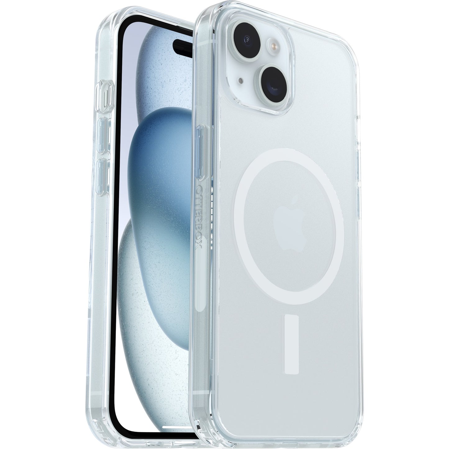 OtterBox Symmetry Clear MagSafe Apple iPhone 17e / iPhone 16e / iPhone 15 / iPhone 14 / iPhone 13 (6.1') Case Clear - (77-98189), 7 Years Warranty