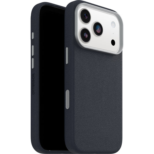OtterBox Symmetry Cactus Leather MagSafe Apple iPhone 17 Pro Max (6.9') Case Blue Sentiment - (77-99069), DROP+ 3X Military Standard, 7 Years Warranty